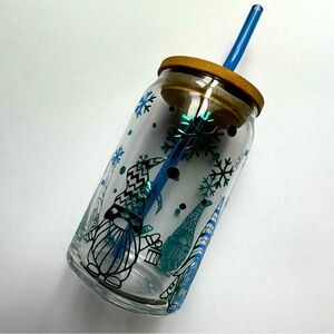 Gnome Beer Can Glass